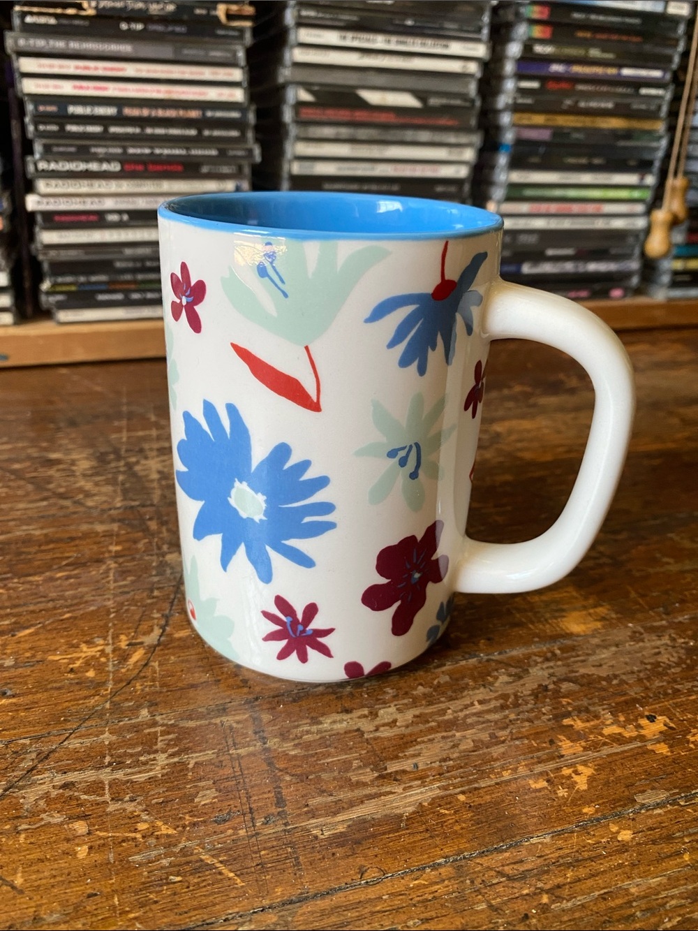 Room Essentials by Target Floral Ceramic Mug